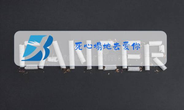 死心塌地去爱你 原唱男版图片